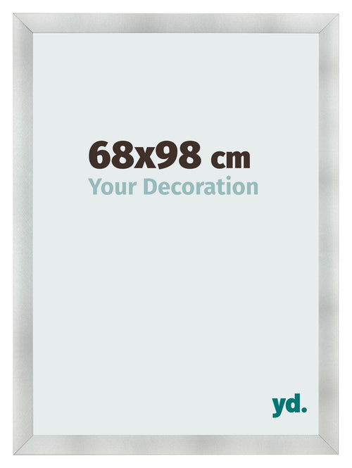 Fotokader 68x98cm Aluminium Geborsteld MDF Pisa Voorzijde Maat | Yourdecoration.be