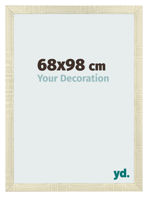 Fotokader 68x98cm Sonoma Eiken MDF Pisa Voorzijde Maat | Yourdecoration.be