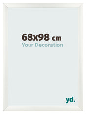 Fotokader 68x98cm Wit Geveegd MDF Pisa Voorzijde Maat | Yourdecoration.be