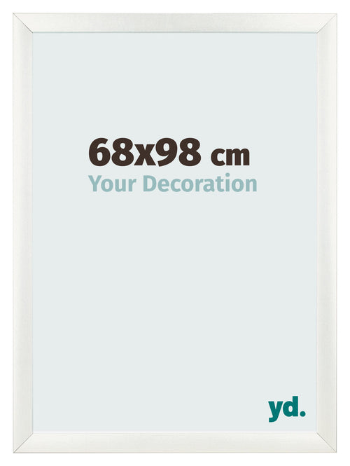 Fotokader 68x98cm Wit Geveegd MDF Pisa Voorzijde Maat | Yourdecoration.be