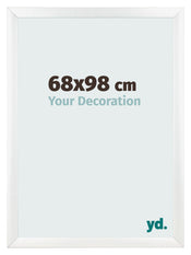 Fotokader 68x98cm Wit Mat MDF Pisa Voorzijde Maat | Yourdecoration.be