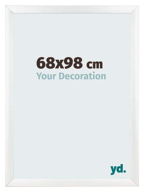 Fotokader 68x98cm Wit Mat MDF Pisa Voorzijde Maat | Yourdecoration.be