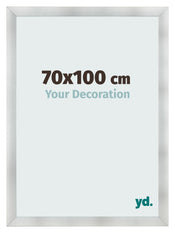 Fotokader 70x100cm Aluminium Geborsteld MDF Pisa Voorzijde Maat | Yourdecoration.be