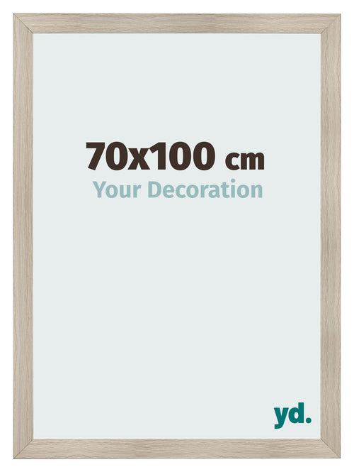 Fotokader 70x100cm Eiken Licht MDF Pisa Voorzijde Maat | Yourdecoration.be