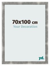 Fotokader 70x100cm Metaal Vintage MDF Pisa Voorzijde Maat | Yourdecoration.be