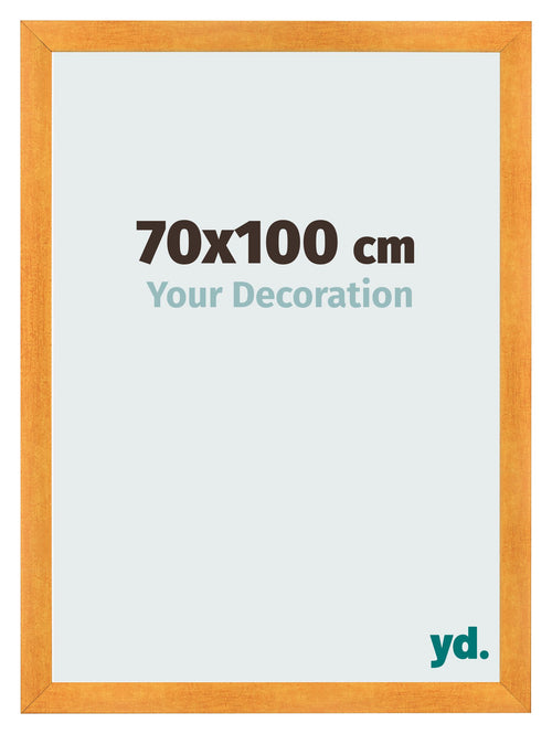 Fotokader 70x100cm Oranje MDF Pisa Voorzijde Maat | Yourdecoration.be