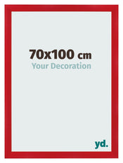 Fotokader 70x100cm Rood MDF Pisa Voorzijde Maat | Yourdecoration.be