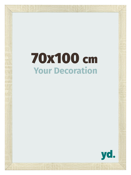 Fotokader 70x100cm Sonoma Eiken MDF Pisa Voorzijde Maat | Yourdecoration.be