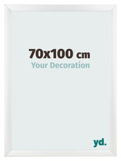 Fotokader 70x100cm Wit Hoogglans MDF Pisa Voorzijde Maat | Yourdecoration.be
