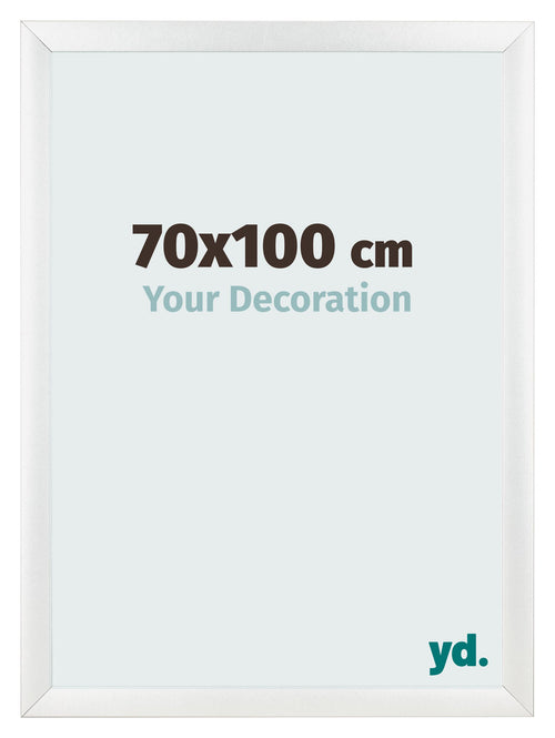 Fotokader 70x100cm Wit Hoogglans MDF Pisa Voorzijde Maat | Yourdecoration.be