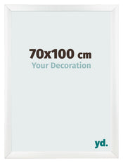 Fotokader 70x100cm Wit Mat MDF Pisa Voorzijde Maat | Yourdecoration.be