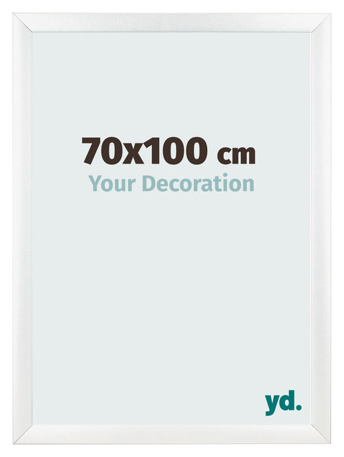 Fotokader 70x100cm Wit Mat MDF Pisa Voorzijde Maat | Yourdecoration.be