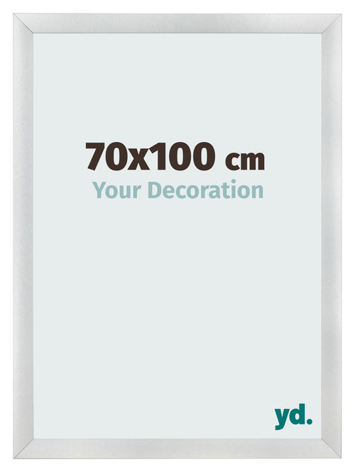 Fotokader 70x100cm Zilver Mat MDF Pisa Voorzijde Maat | Yourdecoration.be