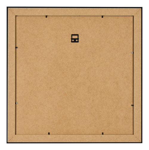Fotokader 70x70cm Zwart Hoogglans MDF Pisa Achterzijde | Yourdecoration.be