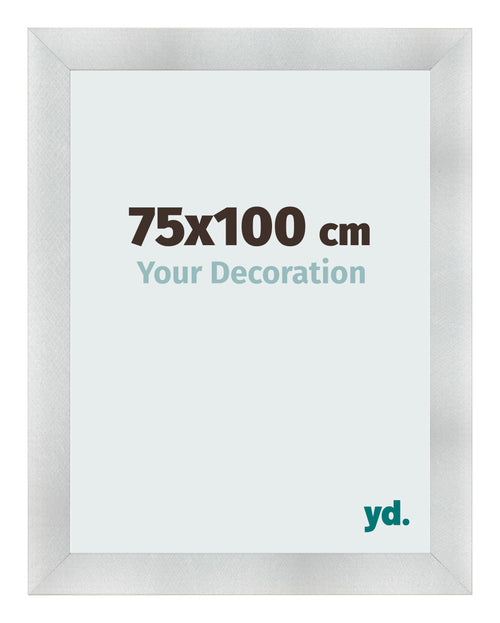 Fotokader 75x100cm Aluminium Geborsteld MDF Pisa Voorzijde Maat | Yourdecoration.be