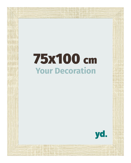 Fotokader 75x100cm Sonoma Eiken MDF Pisa Voorzijde Maat | Yourdecoration.be