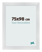 Fotokader 75x98cm Zilver Mat MDF Pisa Voorzijde Maat | Yourdecoration.be