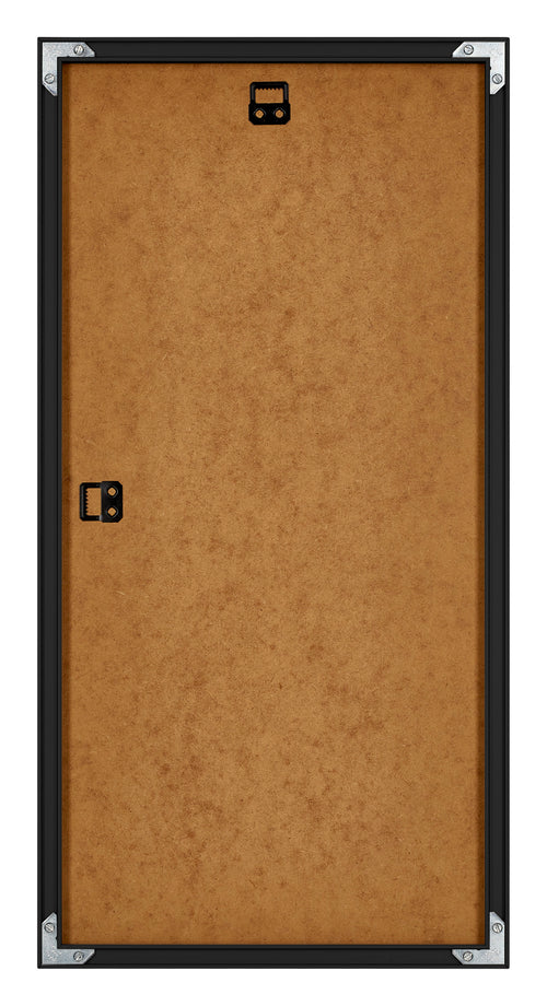 Miami Aluminium Fotokader 50x100cm Zwart Hoogglans Achterzijde | Yourdecoration.be