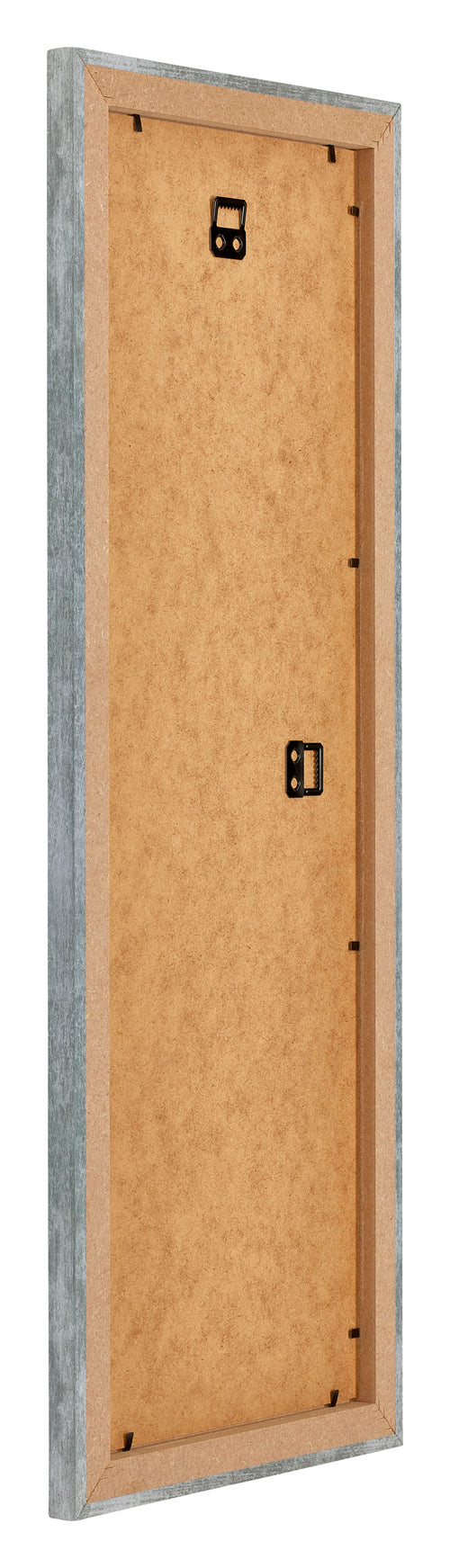 Mura MDF Fotokader 25x75cm Ijzer Geveegd Achterzijde Schuin | Yourdecoration.be