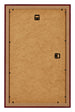 Mura MDF Fotokader 33x48cm Wijnrood Geveegd Achterzijde | Yourdecoration.be