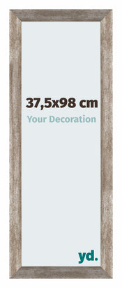 Mura MDF Fotokader 37 5x98cm Metaal Vintage Voorzijde Maat | Yourdecoration.be