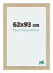 Mura MDF Fotokader 62x93cm Sonoma Eiken Voorzijde Maat | Yourdecoration.be