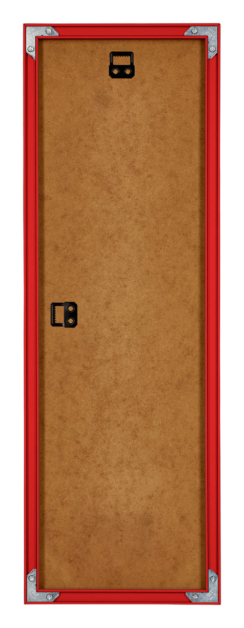 New York Aluminium Fotokader 25x75cm Ferrari Rood Achterzijde | Yourdecoration.be