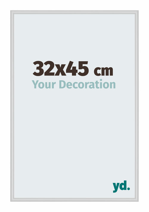 New York Aluminium Fotokader 32x45cm Zilver Mat Voorzijde Maat | Yourdecoration.be