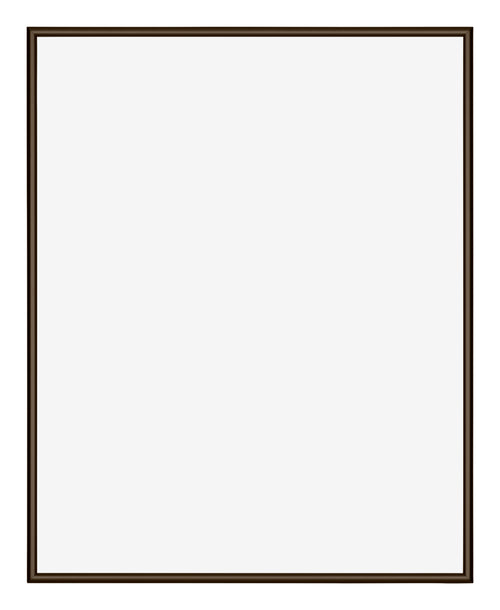 New York Aluminium Fotokader 40x45cm Walnoot Structuur Voorzijde | Yourdecoration.be