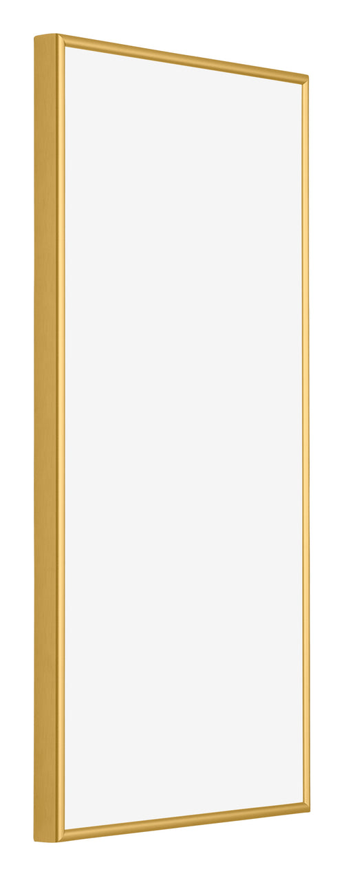 New York Aluminium Fotokader 40x70cm Goud Glanzend Voorzijde Schuin | Yourdecoration.be