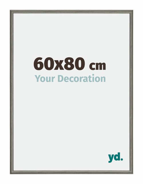New York Aluminium Fotokader 60x80cm Mercury Structuur Voorzijde Maat | Yourdecoration.be
