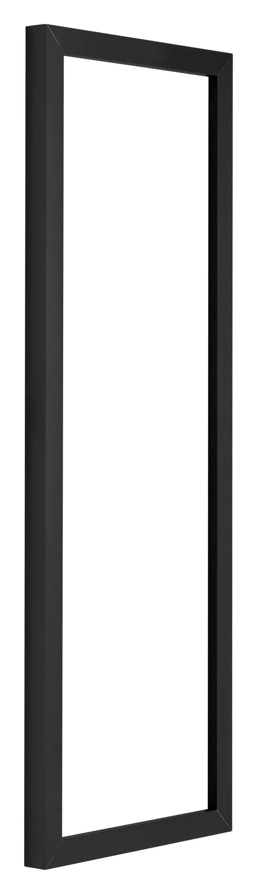 Virginia Aluminium Fotokader 37 5x98cm Zwart Voorzijde Schuin | Yourdecoration.be