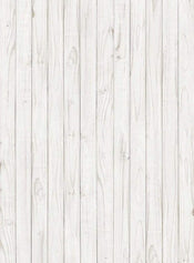 Wizard+Genius White Wooden Wall Vlies Fotobehang 192x260cm 4 banen | Yourdecoration.be