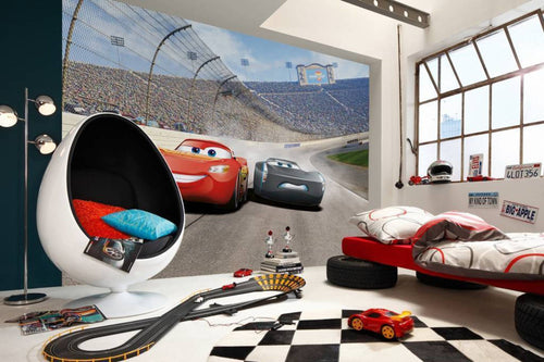 Komar Cars 3 Curve Fotobehang 368x254cm | Yourdecoration.be