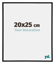 Annecy Kunststof Fotokader 20x25cm Zwart Hoogglans Maat | Yourdecoration.be