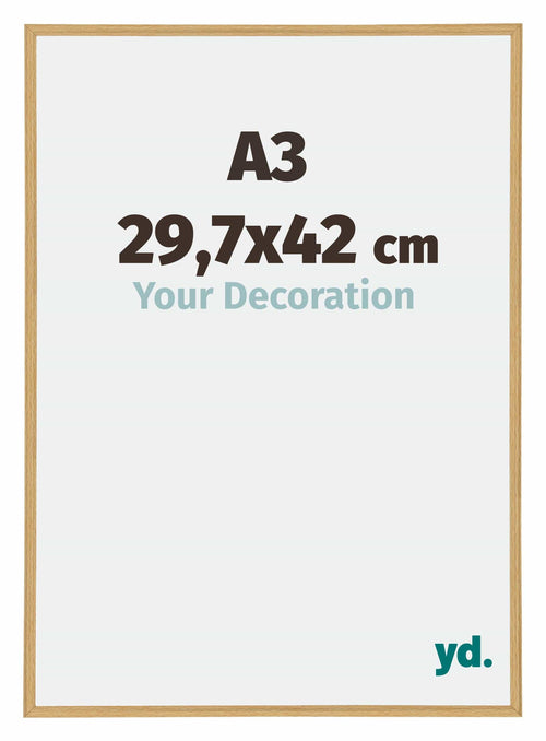 Annecy Kunststof Fotokader 29 7x42cm A3 Beuken Voorzijde Maat | Yourdecoration.be