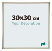 Annecy Kunststof Fotokader 30x30cm Champagne Voorzijde Maat | Yourdecoration.be