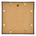 Annecy Kunststof Fotokader 30x30cm Zwart Hoogglans Achterzijde | Yourdecoration.be