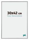Annecy Kunststof Fotokader 30x42cm Zilver Voorzijde Maat | Yourdecoration.be