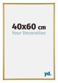 Annecy Kunststof Fotokader 40x60cm Goud Voorzijde Maat | Yourdecoration.be
