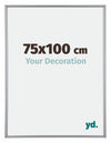 Annecy Kunststof Fotokader 75x100cm Zilver Voorzijde Maat | Yourdecoration.be