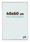 Aurora Aluminium Fotokader 40x60cm Zilver Mat Voorzijde Maat | Yourdecoration.be