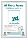 Fotokader 42x59,4cm A2 Zilver Aluminium Voorzijde Inlegvel | Yourdecoration.be