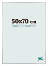 Aurora Aluminium Fotokader 50x70cm Zilver Mat Voorzijde Maat | Yourdecoration.be