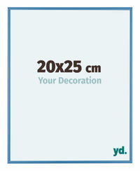 Austin Aluminium Fotokader 20x25cm Staal Blauw Voorzijde Maat | Yourdecoration.be