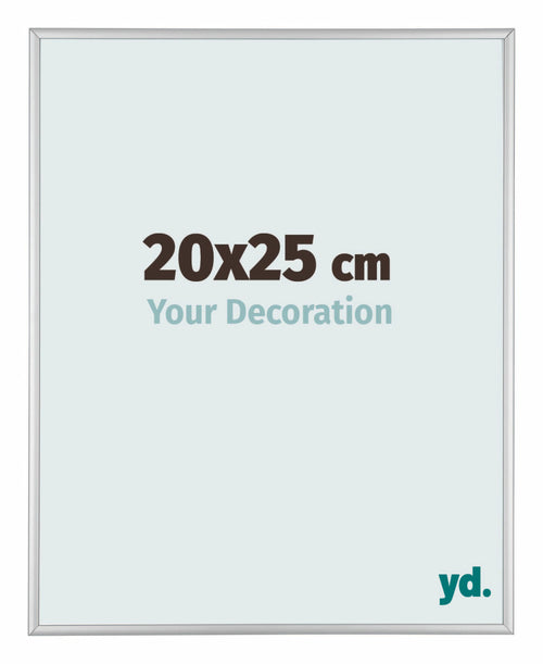 Austin Aluminium Fotokader 20x25cm Zilver Mat Voorzijde Maat | Yourdecoration.be