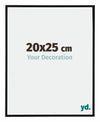 Austin Aluminium Fotokader 20x25cm Zwart Mat Voorzijde Maat | Yourdecoration.be