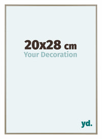 Austin Aluminium Fotokader 20x28cm Champagne Voorzijde Maat | Yourdecoration.be