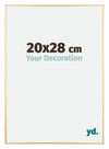 Austin Aluminium Fotokader 20x28cm Goud Glanzend Voorzijde Maat | Yourdecoration.be