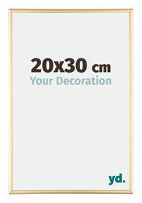 Austin Aluminium Fotokader 20x30cm Goud Glanzend Voorzijde Maat | Yourdecoration.be